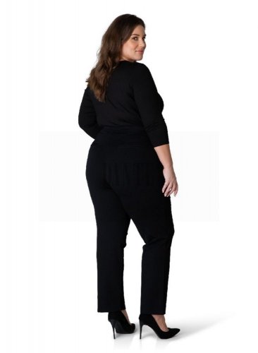 Dámské kalhoty rovného střihu YESTA - Velikosti dámské konfekční: 54-56